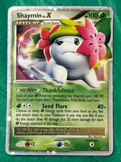 Shaymin Lv. X 126/127 DP Platinum Ultra Rare Pokemon Card - Check Pictures - Image 1