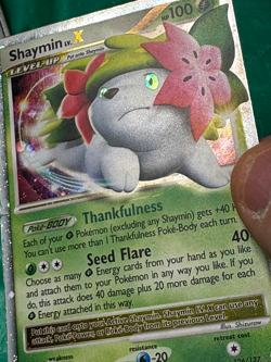 Shaymin Lv. X 126/127 DP Platinum Ultra Rare Pokemon Card - Check Pictures - Image 5