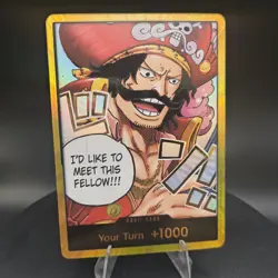 DON !! Card OP13 Gol D. Roger (Carrying on His Will) ONE PIECE English - Image 1