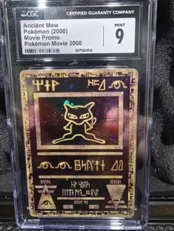 Pokemon Ancient Mew Movie Promo CGC 9 Holo 2000 Miscellaneous Cards & Products - Image 1