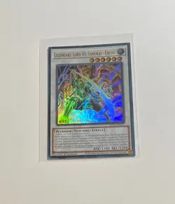 Yu-Gi-Oh! Legendary Lord Six Samurai - Enishi #MP25-EN247 UR 1st Ed (NM) + Bonus - Image 1