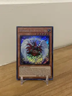 Yugioh - Winged Kuriboh LV6 Secret Rare - BLTR-EN001 - Image 1