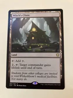 Witch's Clinic -Normal Near Mint English MTG Commander 2021 Strixhaven - Image 1