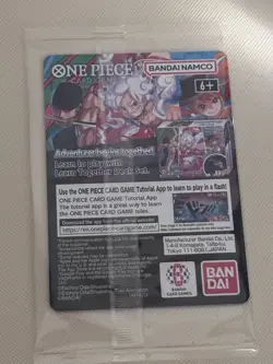 One Piece Monkey D. Luffy US Voyage College Basketball Promo Card - Sealed/Mint - Image 2