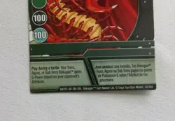 Bakugan Battle Brawlers "FIRE SHUTDOWN" Ability Card 42/48d BA333 2008 - Image 2