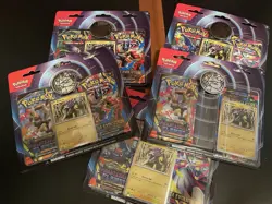 Pokemon Mega Evolution Phantasmal Flames + Raikou Card Lot Of 5 Sealed - Image 1