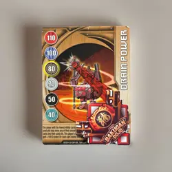 Bakugan Battle Brawlers Drain Power Copper 🥉Gate Card 21/48c Pyrus Clayf - Image 1