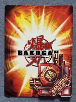 Bakugan Battle Brawlers Drain Power Copper 🥉Gate Card 21/48c Pyrus Clayf - Image 3