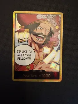 Bandai Gol.D.Roger One Piece CCG Gold Don!! Card Carrying on His Will - Image 1
