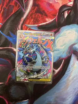 Mega Charizard x EX 023 Me: Mega Evolution Promo Holo Pokemon Card - Image 1