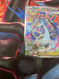Mega Charizard x EX 023 Me: Mega Evolution Promo Holo Pokemon Card - Image 5