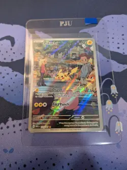 Pokemon Pikachu Card SV2a 173/165 AR Scarlet & Violet 151 Series - Image 1