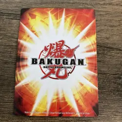 2009 Bakugan Battle Brawlers Dragonoid Scream Card In Excellent Condition - Image 2
