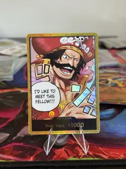 DON!! Card (Gol.D.Roger) (Gold) Carrying On His Will Foil - Image 1