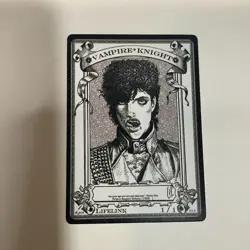Autographed RK Post token Magic The Gathering MTG Vampire Knight, Prince 1/1 - Image 1