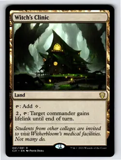 Witch's Clinic R Commander 2021 # 81 NM Normal - Image 1