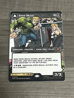 Eddie Brock Venom, Lethal Protector (0224) - Borderless M MTG Marvel's Spider - Image 2