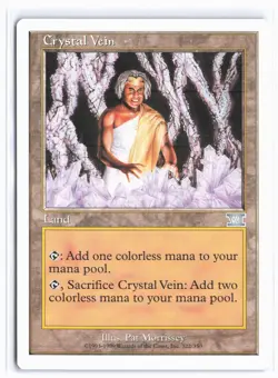 Crystal Vein Classic MTG Core Set 6th Edition Regular - Image 1