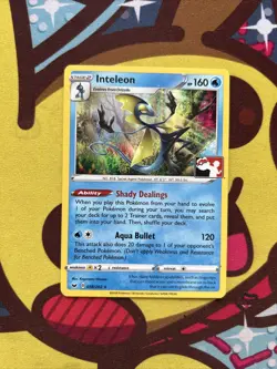 Pokemon Inteleon 058/202 - Play! Prize pack Series 1 Holo - Image 1