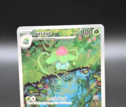 Ivysaur 167/165 Pokemon TCG SV: Scarlet & Violet 151 IR Full Art Near Mint - Image 5