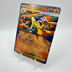 Pokemon Mega Charizard Y ex 030 Mega Evolution Black Star Promo Holo TCG Card - Image 2