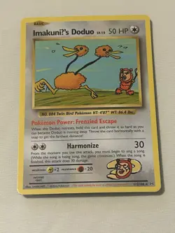 Pokemon TCG Imakuni's Doduo Secret Rare Card 112/108 XY Evolutions - Image 1