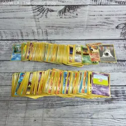 Lot Of 200+ Vintage 1996 Pocket Monsters Japanese Pokemon Cards Pikachu Ekans - Image 1