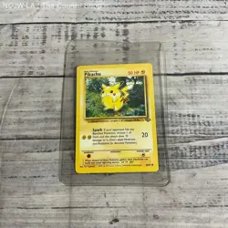 Vtg. 1999 Pikachu Jungle Collection 1st Ed. Pokemon Trading Card - Image 1