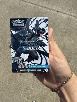 Pokemon Scarlet & Violet Black Bolt Booster Bundle Zekrom 6 Packs English - Image 1