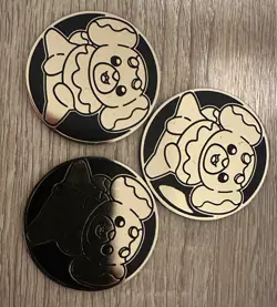 Lot Of 6 Official Pokemon TCG Coins - Image 5