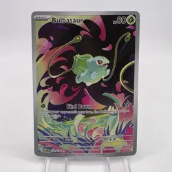 Bulbasaur AR - 133/132 - Art Rare - Mega Evolution - NM - Pokemon TCG - Image 1