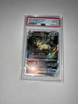 2023 POKEMON SWORD & SHIELD CROWN ZENITH #GG35 FULL ART/LEAFEON VSTAR PSA 10 - Image 1