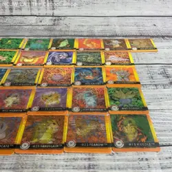 VTG. Lot Of 32 1999 Pokemon Artbox Action Flips Premier Edition Lenticular Cards - Image 4