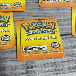 VTG. Lot Of 32 1999 Pokemon Artbox Action Flips Premier Edition Lenticular Cards - Image 5