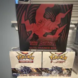 Pokemon Astral Radiance Elite Trainer Box & Booster Boxes Darkrai - Image 1
