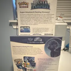 Pokemon Sword & Shield Silver Tempest Elite Trainer Box & Booster Box Alolan Vu… - Image 4