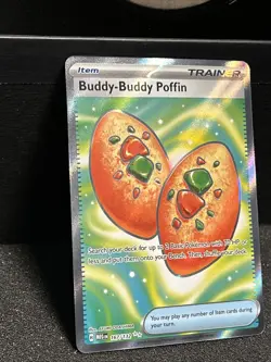 Pokemon TCG Rare Candy Buddy Poffin 167/132 Trainer Mega EVO - Image 2