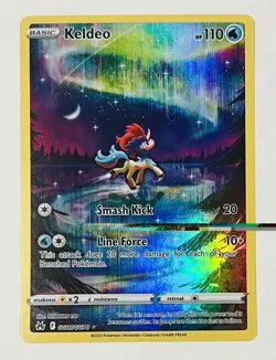 Pokemon Keldeo GG07/GG70 Crown Zenith Galarian Gallery Holo Ultra Rare NM+ - Image 1