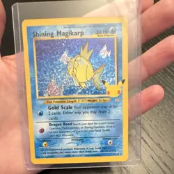 Pokemon Shining Magikarp 66/64 Celebrations Classic Collection Holo 30HP - Image 1