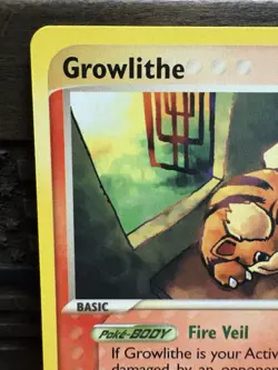 Pokemon Growlithe 65/100 E-Series EX Sandstorm 2003 Near Mint NM/LP - Image 2