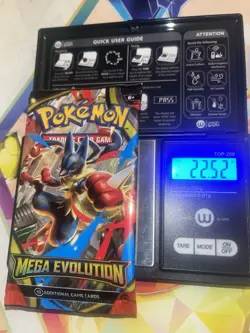 (HEAVY) 22.52g Pokemon TCG Mega Evolution Booster Pack (SEALED)✅ - Image 1