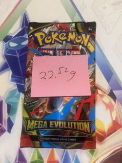 (HEAVY) 22.52g Pokemon TCG Mega Evolution Booster Pack (SEALED)✅ - Image 2