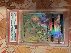 White Kyurem GX (Secret) 74/70 Pokemon Dragon Majesty Holo - PSA 8 - Image 1