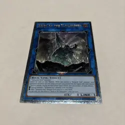 Rock of the Vanquisher OP24-EN002 Ultimate Rare OTS Yugioh Card Mint - Image 1
