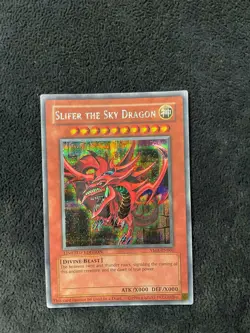 Slifer the Sky Dragon YMA-EN001 Yu-Gi-Oh! The Dark Side of Dimensions Movie VG - Image 1