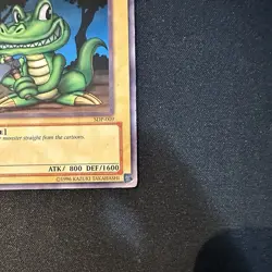 Yu-Gi-Oh! TOON ALLIGATOR SDP-009 Common LP/MP (2003 Starter Deck: Pegasus) - Image 4