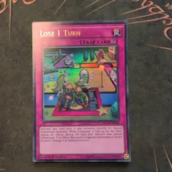 Lose 1 Turn MP16-EN034 Ultra Rare Near Mint 1st Edition Yugioh - Image 1