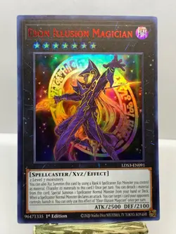 Ebon Illusion Magician (Red) LDS3-EN091 Legendary Duelists: Season 3 Yu-Gi-Oh - Image 1
