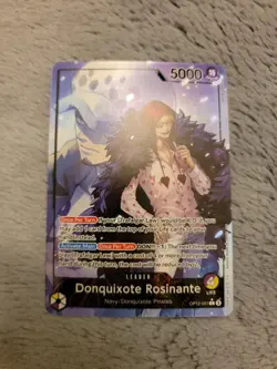 One Piece Donquixote Rosinante Alt Art Leader OP12-061 - Near Mint English - Image 1