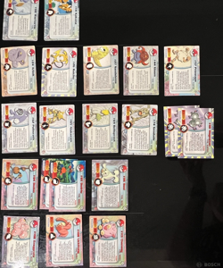 Lot of 20 Vintage Pokemon Animation Edit. Cards Inc. Foils TOPPS Blue Logo 1999 - Image 2